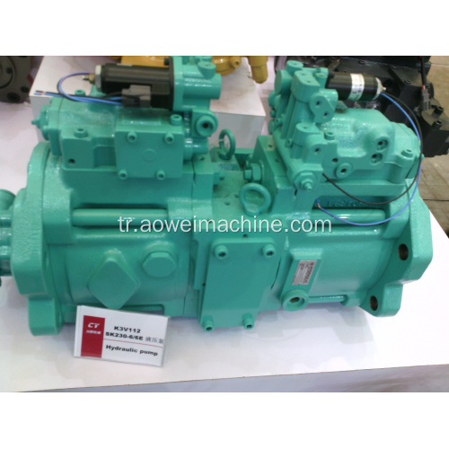 2437U389F3 Kobelco SK210-3 SK200 Hidrolik pompa Assy 2437U206F1 2437U389F1 2437U213F1 SK200LC-III ekskavatör ana pompası